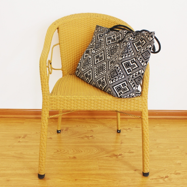 Damask Travel Tote Bag