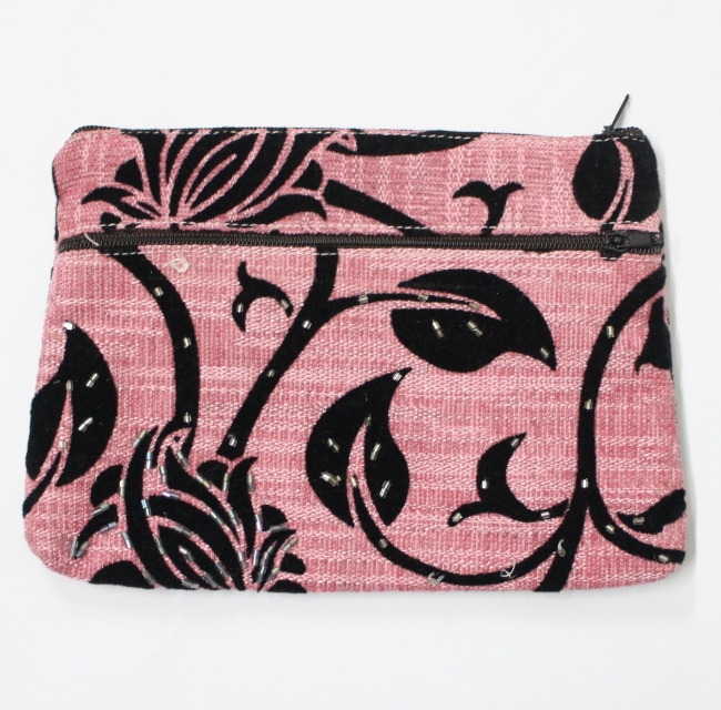 Handmade beaded purse from Vietnam