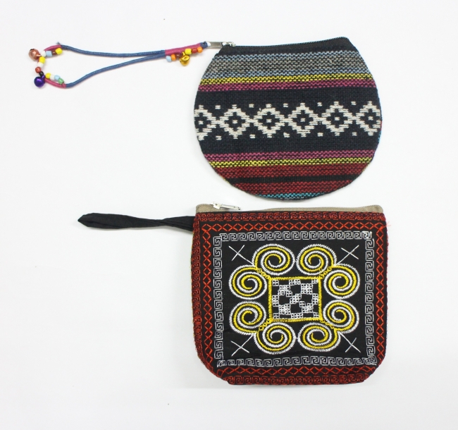 Hmong Round Purse