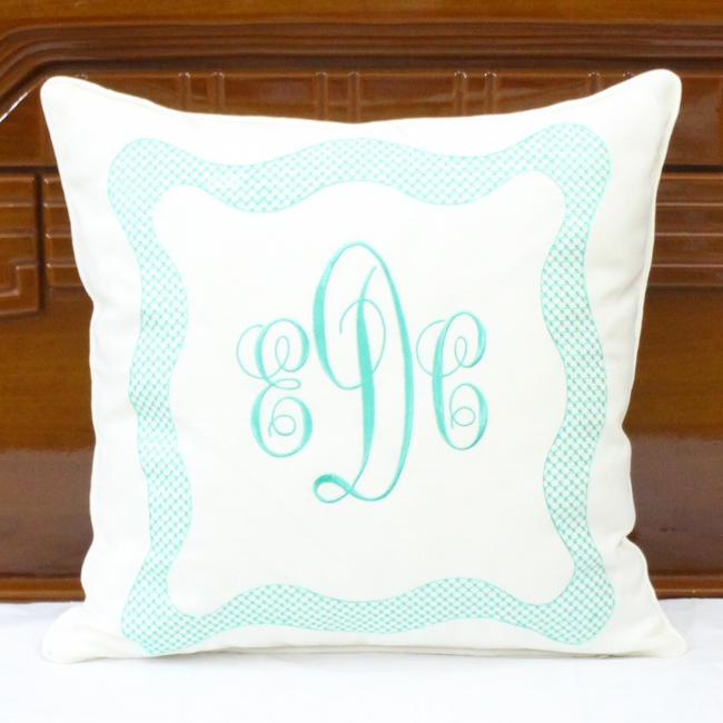 Linen decorative pillow cover