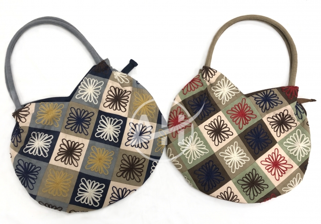 Multicolor Patchwork Soulder Handbag