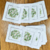 Custom Machine-Embroidered Cotton Cocktail Napkins for B2B & Hospitality