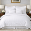 Copilot_20260718_161948 White Bedding Set with Four Pillows – Minimalist Luxury